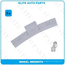 Poids d&#39;équilibrage de roue Fe pour roue de voiture